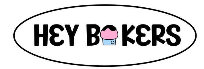 Slogan Sticker "Hey Bakers"